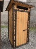 Туалет "Дачный резной" (с подиумом)