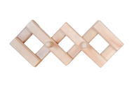 Вешалка Липа зигзаг (2 крючка)