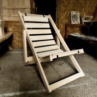 Шезлонг из липы