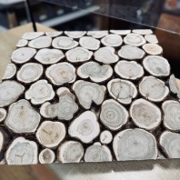 Подголовник из можжевельника 35*35 см