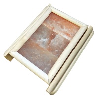 Абажур из липы с гималайской солью (угловой, объёмный, полукруглый)